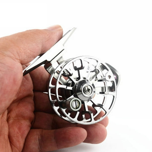 Aluminum Fly Fishing Reel Diameter 55mm Size Right Hand Retrieve
